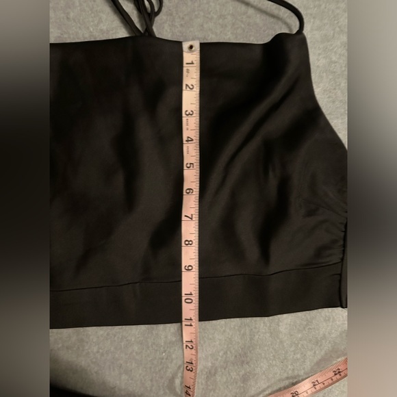 Princess Polly black cowl neck open back crop top size 6 - Picture 8 of 8
